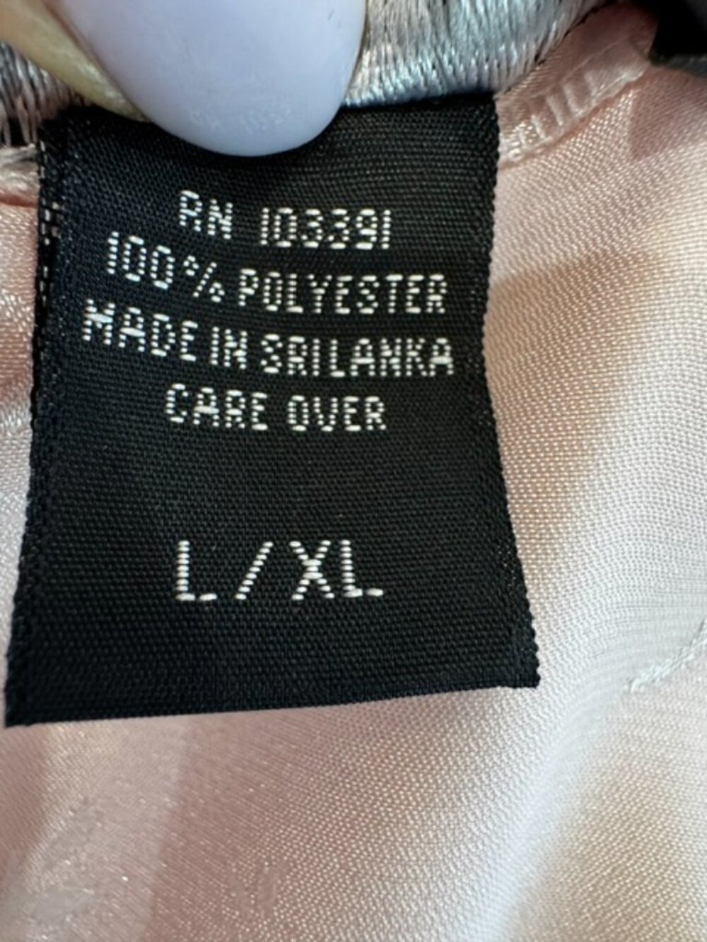 Halston Pink Robe L/XL - Picture 7 of 8